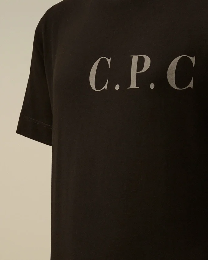Camiseta de manga corta de jersey de algodón 30/1 para menores de 16 años con logotipos en el pecho y la espalda