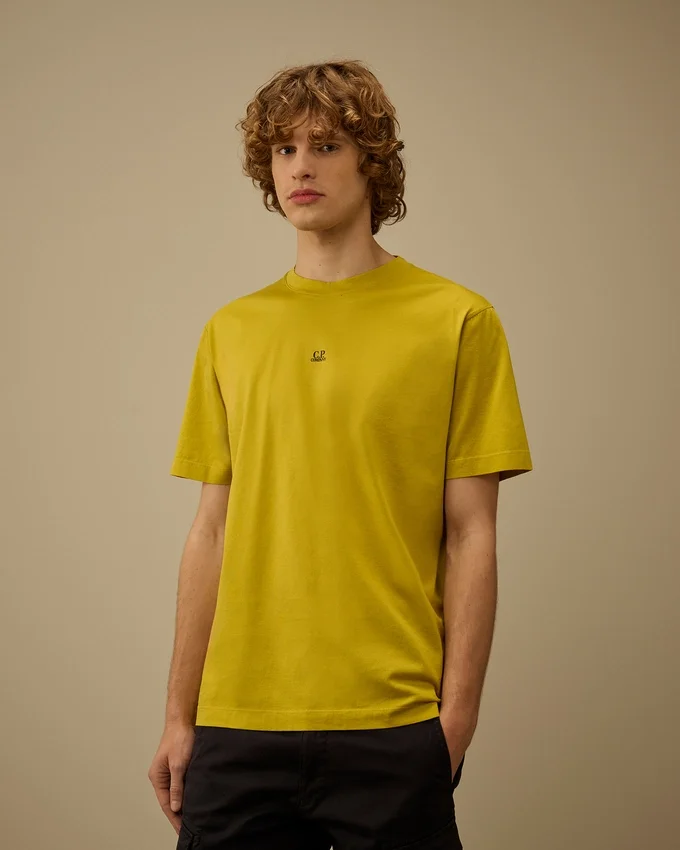 Camiseta de manga corta de jersey mercerizado 70/2 Gasato