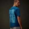 Camiseta de manga corta de jersey mercerizado de la Metropolis Series