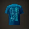 Camiseta de manga corta de jersey mercerizado de la Metropolis Series