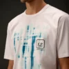 Camiseta de manga corta de la Metropolis Series, de jersey mercerizado, con logotipo gráfico