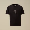 Camiseta de manga corta estampada de jersey 30/1