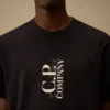 Camiseta de manga corta estampada de jersey 30/1