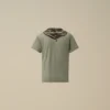 Camiseta de manga corta «Goggle» de jersey de algodón 30/1 para menores de 16 años