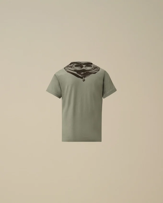 Camiseta de manga corta «Goggle» de jersey de algodón 30/1 para menores de 16 años