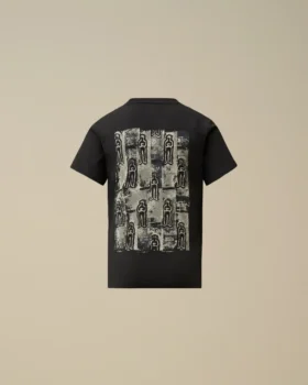 Camiseta de manga corta U16 de jersey de algodón 30/1 con diseño de marinero británico