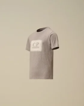Camiseta de manga corta U16 de jersey de algodón 30/1 con etiqueta con el logotipo