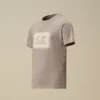 Camiseta de manga corta U16 de jersey de algodón 30/1 con etiqueta con el logotipo