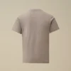 Camiseta de manga corta U16 de jersey de algodón 30/1 con etiqueta con el logotipo
