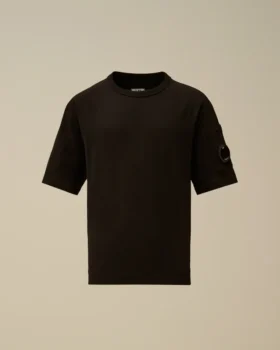 Camiseta oversize de manga corta con Lens para menores de 16 años, de jersey de algodón 30/1