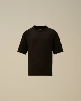 Camiseta oversize de manga corta con Lens para menores de 16 años, de jersey de algodón 30/1