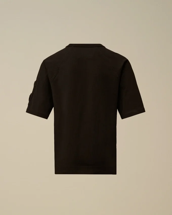 Camiseta oversize de manga corta con Lens para menores de 16 años, de jersey de algodón 30/1