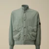 Chaqueta bomber con botones Chrome-R