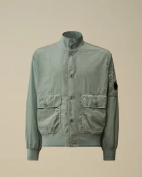Chaqueta bomber con botones Chrome-R