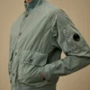 Chaqueta bomber con botones Chrome-R