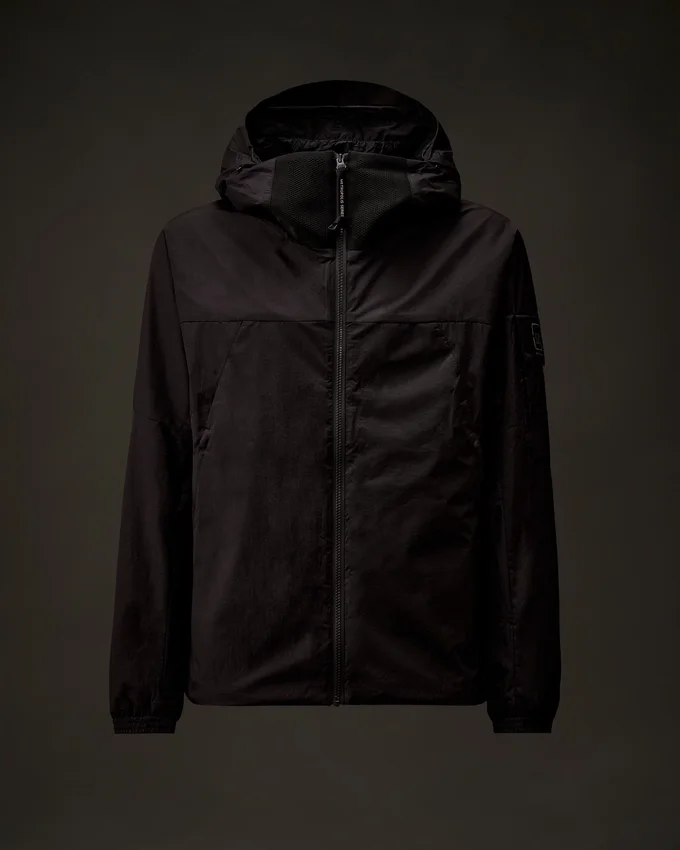 Chaqueta con capucha de la Metropolis Series de Pertex® y Primaloft®