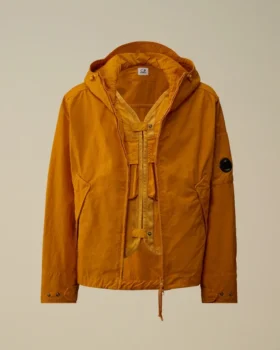 Chaqueta con capucha «Lens» de sarga