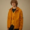 Chaqueta con capucha «Lens» de sarga