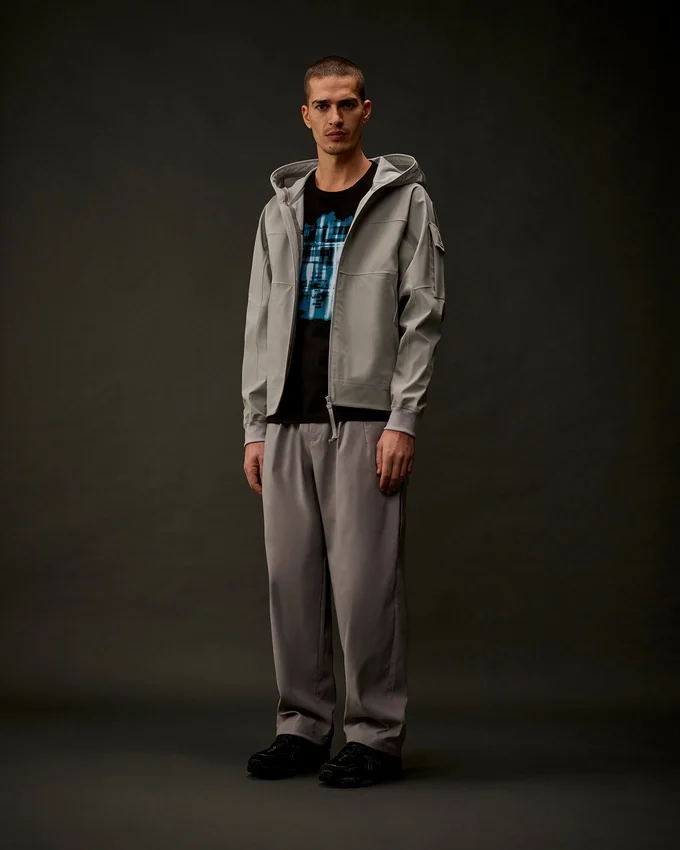 Chaqueta con capucha MetroShell de la Metropolis Series