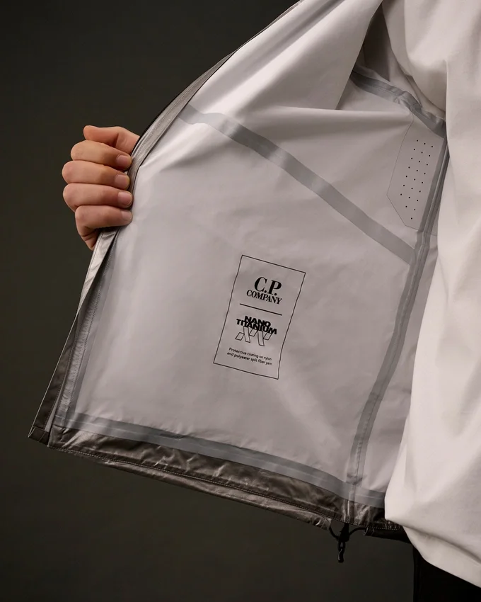 Chaqueta con capucha Nano Titanium de la Metropolis Series