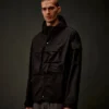 Chaqueta con capucha plegable HyST de la Metropolis Series