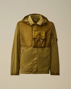 Chaqueta con capucha y lentes de Flatt Nylon mixto