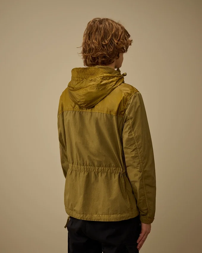 Chaqueta con capucha y lentes de Flatt Nylon mixto