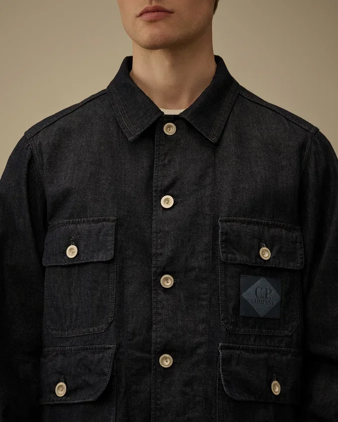 Chaqueta de campo de denim 3/1