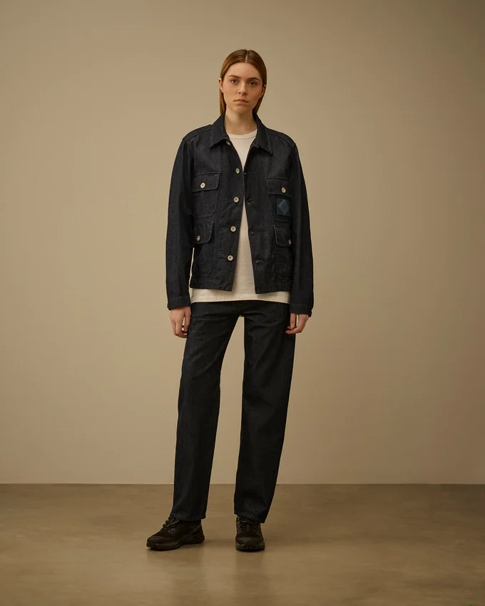 Chaqueta de campo de denim 3/1