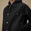 Chaqueta de denim 3/1 con cremallera