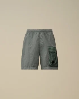 Flatt Nylon Mixed Lens Cargo Swim Shorts