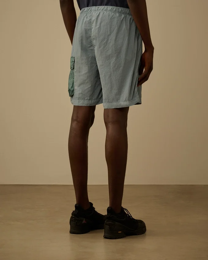 Flatt Nylon Mixed Lens Cargo Swim Shorts