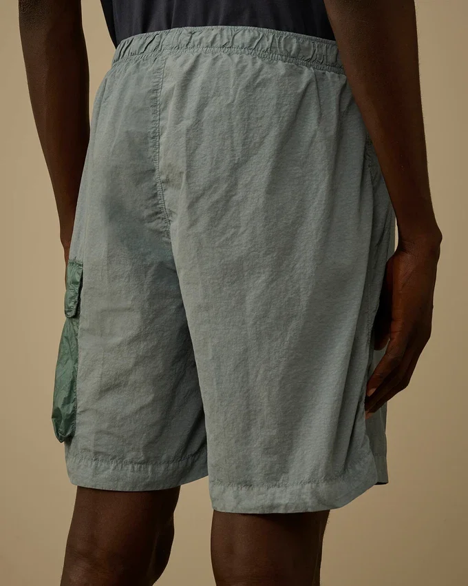 Flatt Nylon Mixed Lens Cargo Swim Shorts