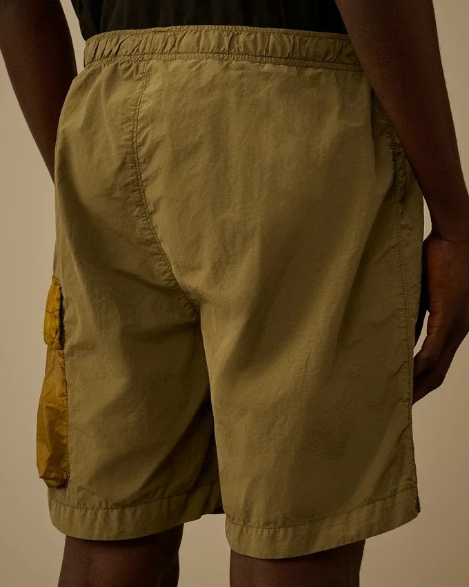 Flatt Nylon Mixed Lens Cargo Swim Shorts