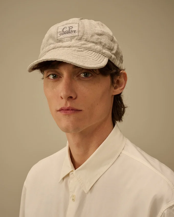 Gorra con mezcla de Rafia-R