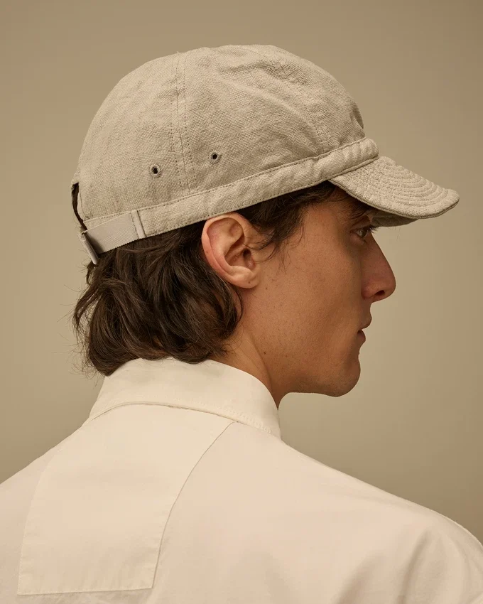 Gorra con mezcla de Rafia-R