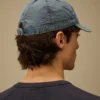 Gorra de 50 Fili blanqueada al índigo