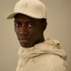 Gorra de gabardina en contraste