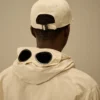 Gorra de gabardina en contraste