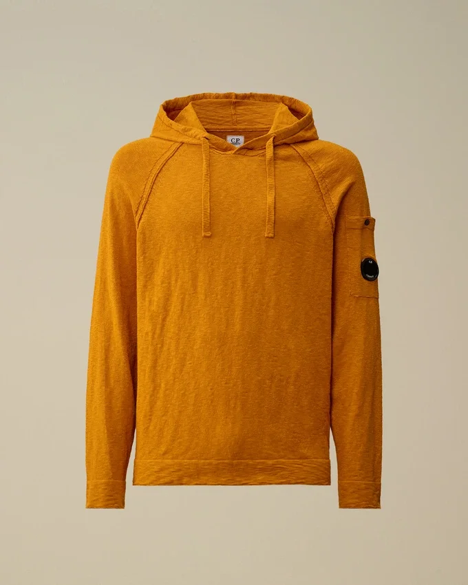 Jersey con capucha «Lens» de algodón y nailon