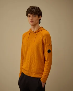 Jersey con capucha «Lens» de algodón y nailon