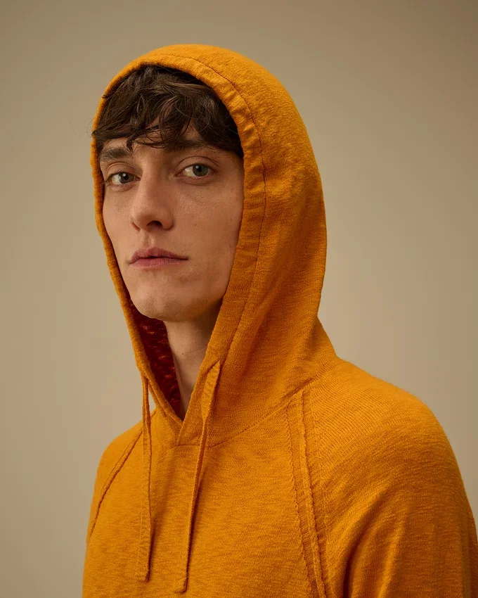 Jersey con capucha «Lens» de algodón y nailon