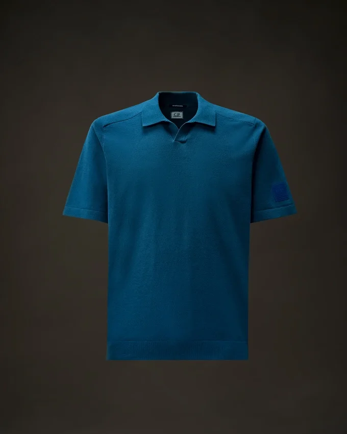 Jersey polo de algodón elástico de la Metropolis Series