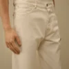 Pantalones Bull Denim sin costuras laterales