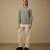 Pantalones Bull Denim sin costuras laterales