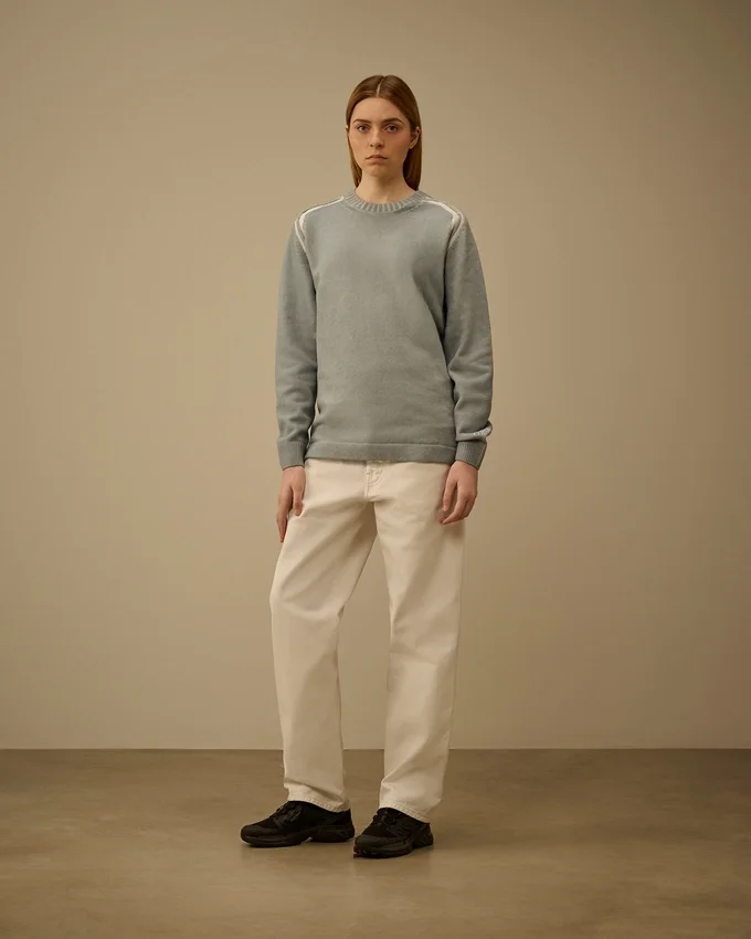 Pantalones Bull Denim sin costuras laterales