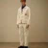 Pantalones Bull Denim sin costuras laterales