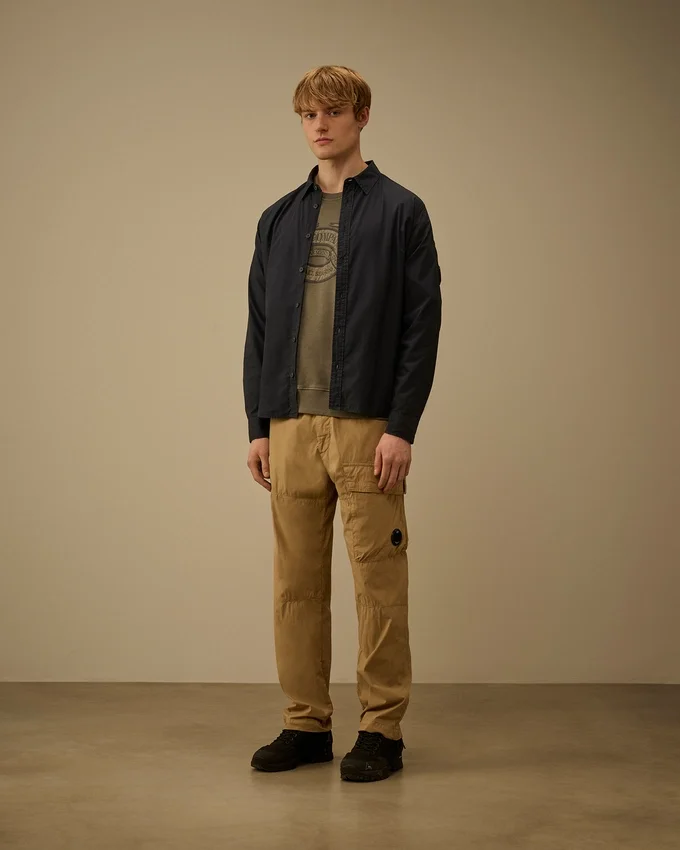 Pantalones cargo «50 Fili Stretch Lens»