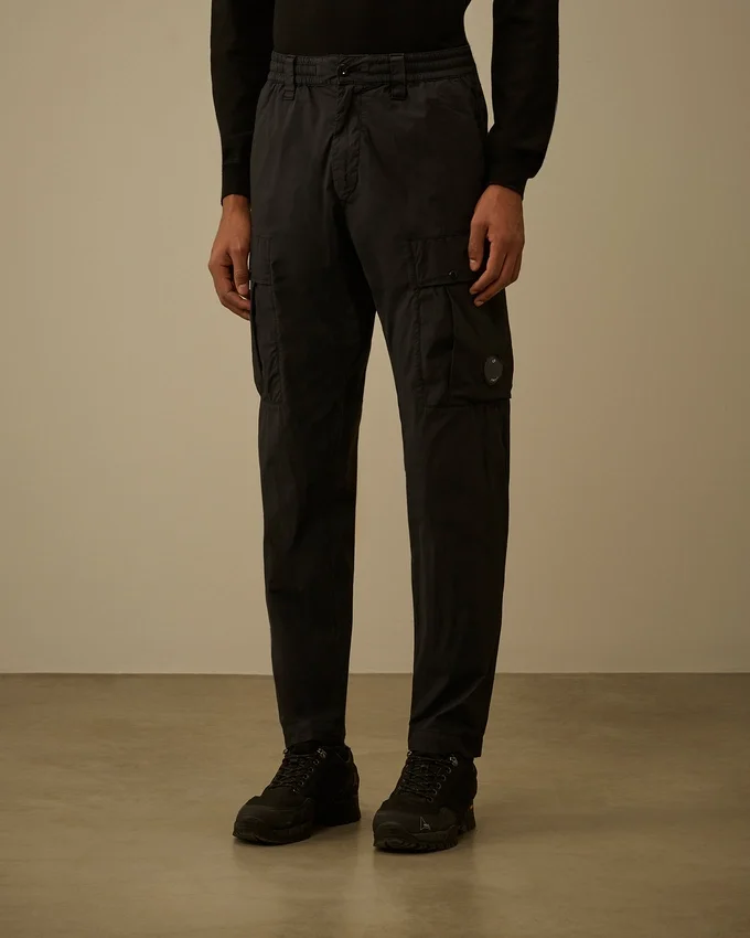 Pantalones cargo con bolsillos de lente elásticos de 50 Fili Stretch