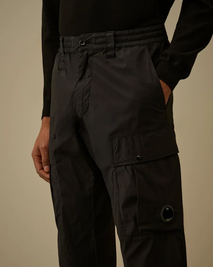 Pantalones cargo con bolsillos de lente elásticos de 50 Fili Stretch